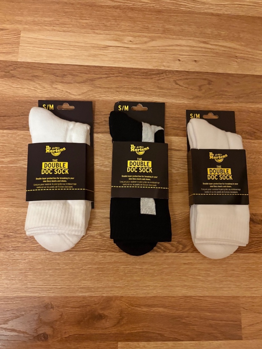 NWT 3 pairs of Dr. Martens Double Doc Sock